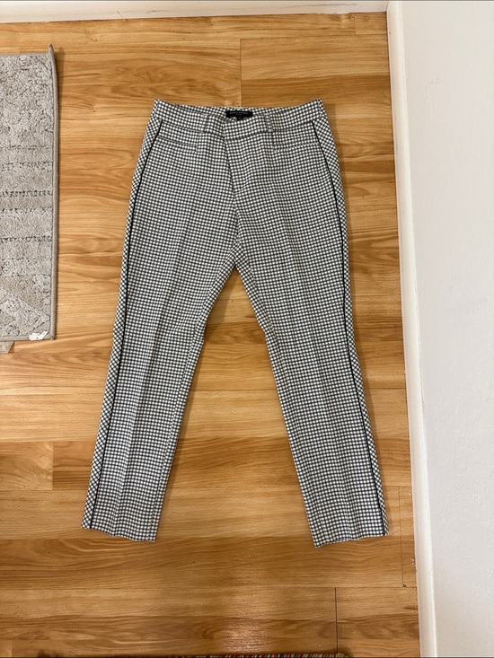 Banana Republic Pants - Women's Black & White Checkered Dress Pants